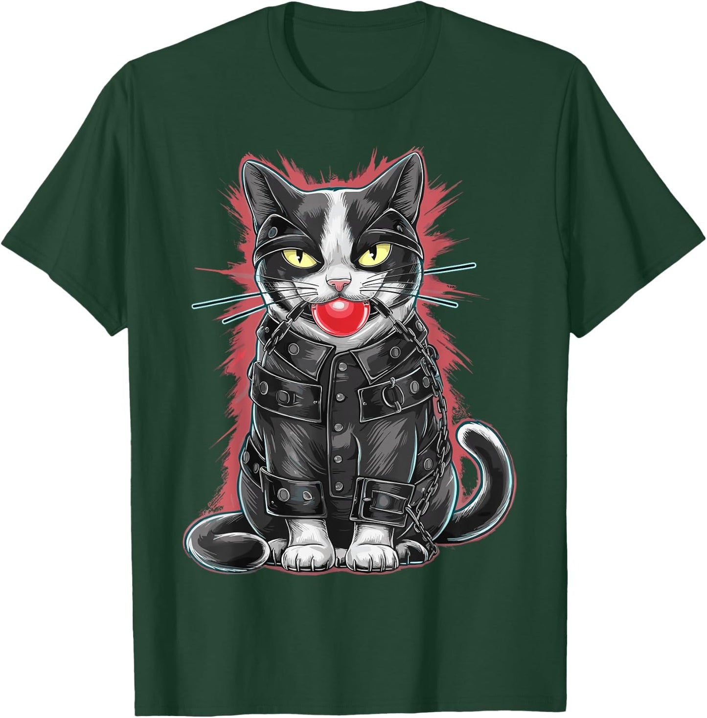 Chat Bondage BDSM and Domination for Fetish Follower , Black, S T-Shirt - T-Shirt | Forest