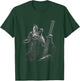 Wolf playing guitar rock and roll rock star man woman child T-Shirt - T-Shirt | Forest