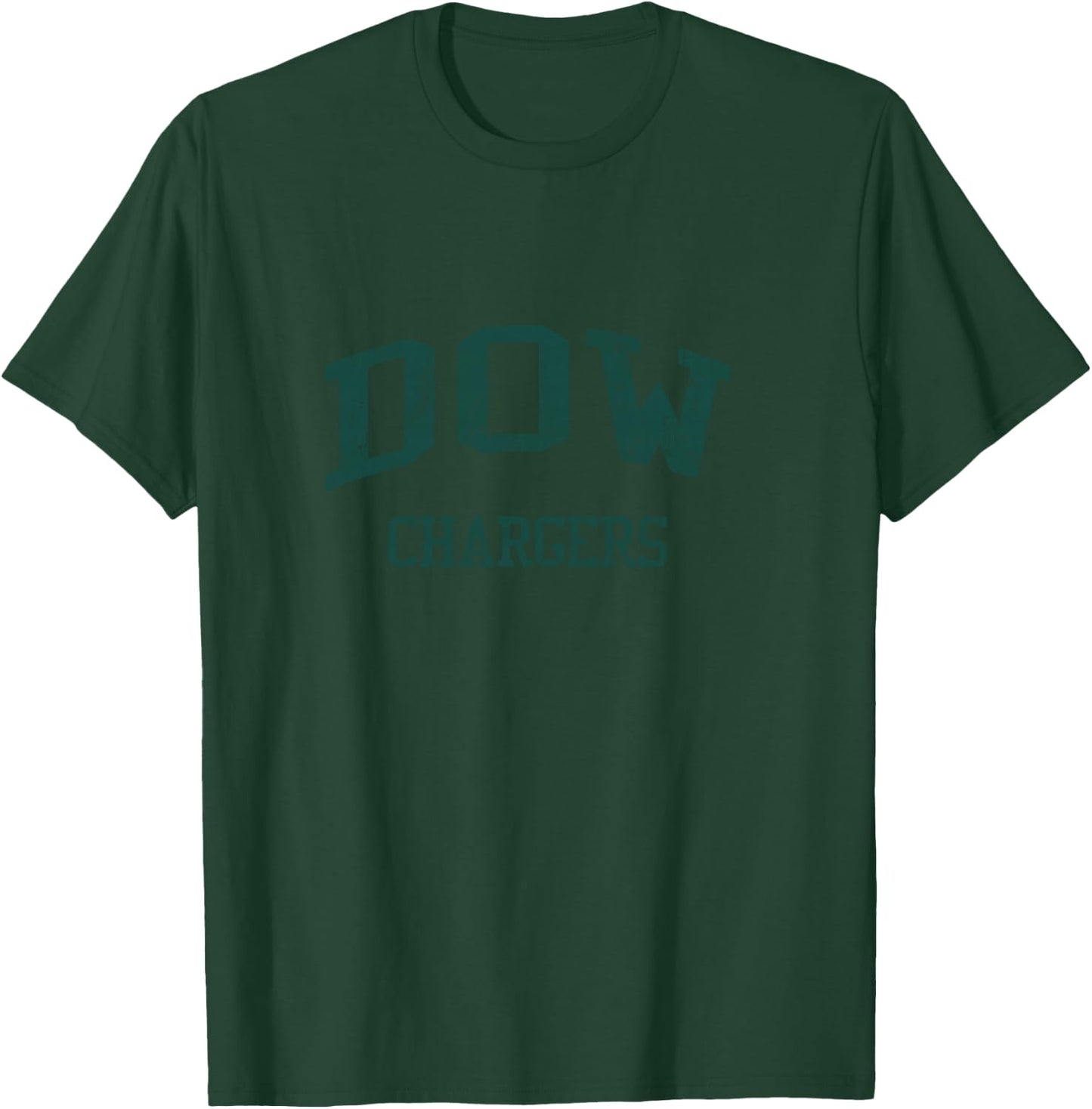 Dow High School HS Midland MI Vintage Sports T-Shirt - T-Shirt | Forest