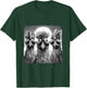 Cool Chickens with Sunglasses Farmer Farmers Rooster & Hens , black T-Shirt - T-Shirt | Forest