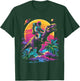 Astronaut Riding T-Rex Dinosaur Space Boys Funny Spaceman T-Shirt - T-Shirt | Forest