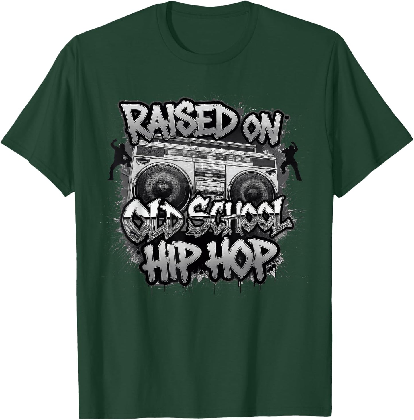 Hiphop Gift Rapper Boys Music Freestyle Beatbox , black T-Shirt - T-Shirt | Forest