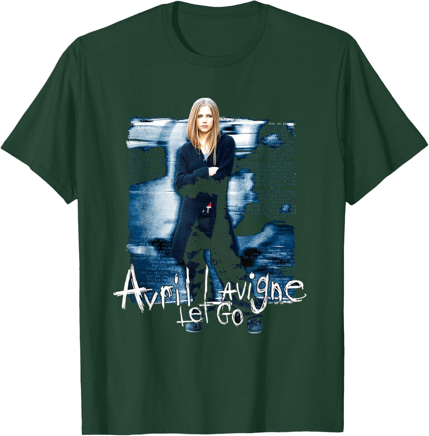 Official Avril Lavigne Let Go , black T-Shirt - T-Shirt | Forest