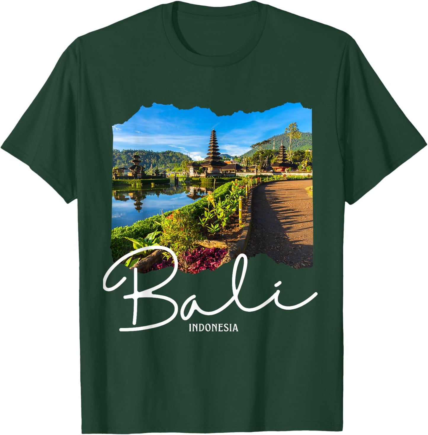 Bali Souvenir Indonesia Souvenir / Bali , Black, S T-Shirt - T-Shirt | Forest