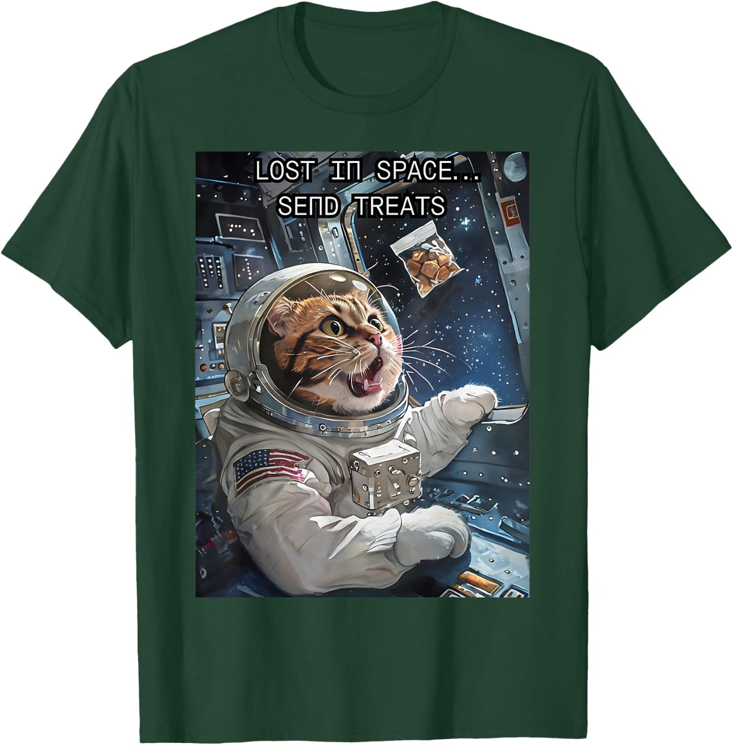 Lost in Space Send Treats T-Shirt - T-Shirt | Forest