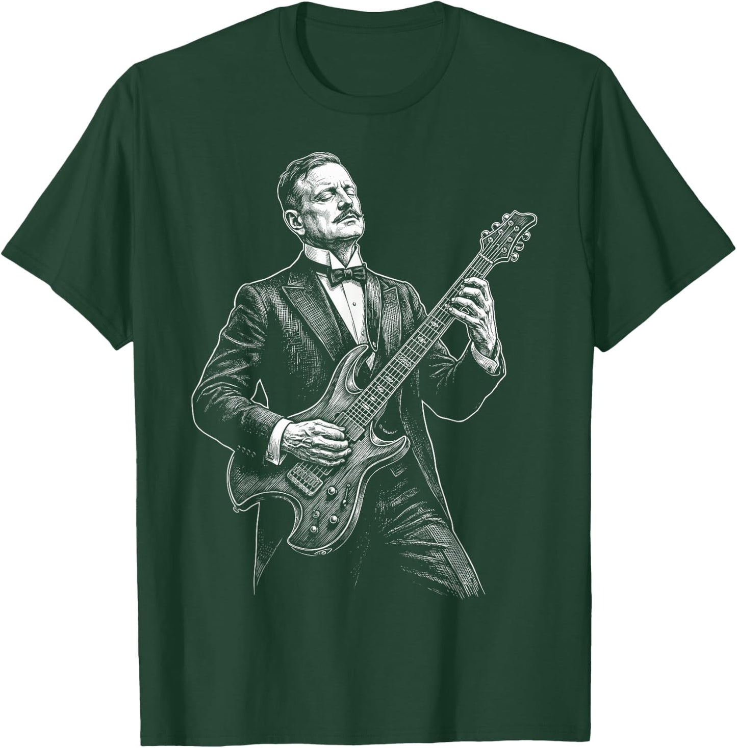 Jean Sibelius Guitar Composser Pianist T-Shirt - T-Shirt | Forest