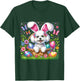 Cute Bunny Bichon Frise Dog Easter Eggs Basket Easter Day T-Shirt - T-Shirt | Forest