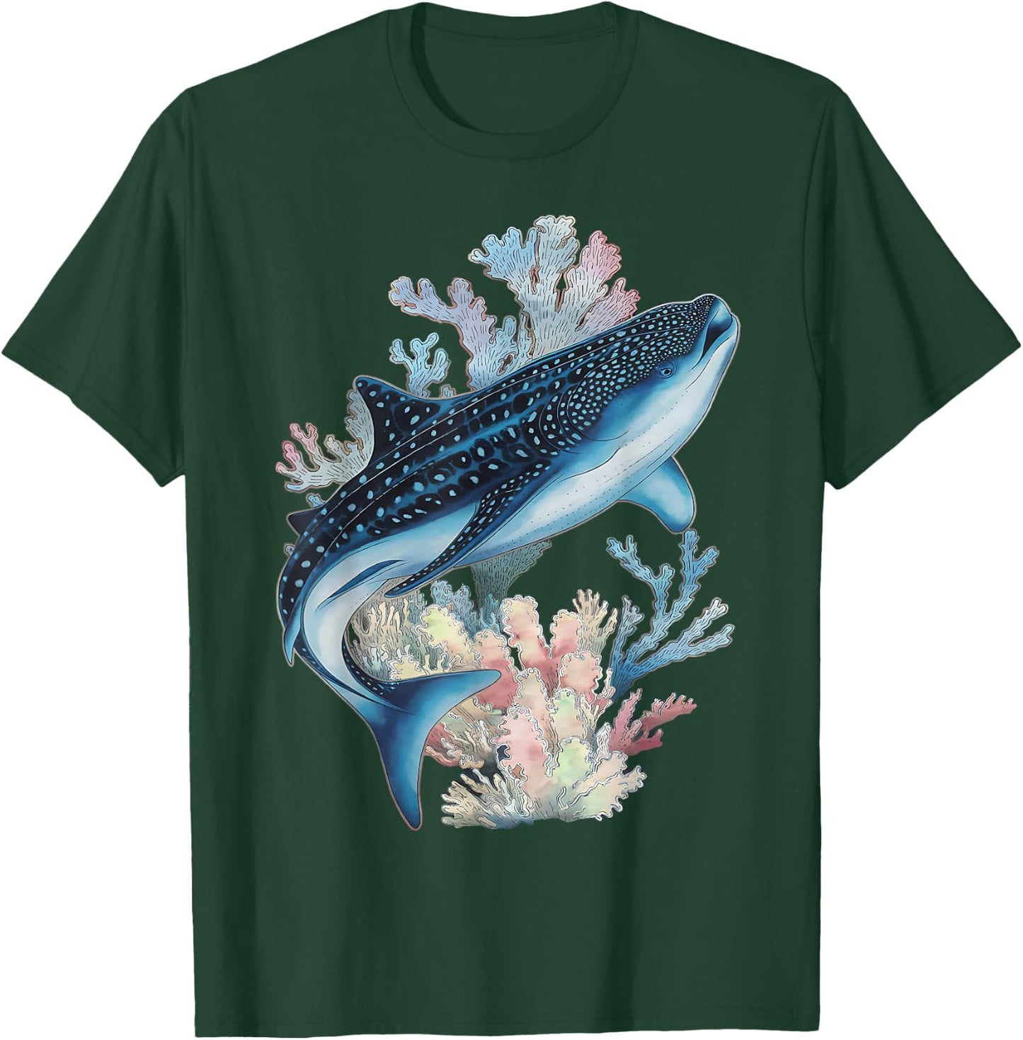 Whale Ocean Nature Marine Animal Beachy Sea Life Whale Ocean T-Shirt - T-Shirt | Forest