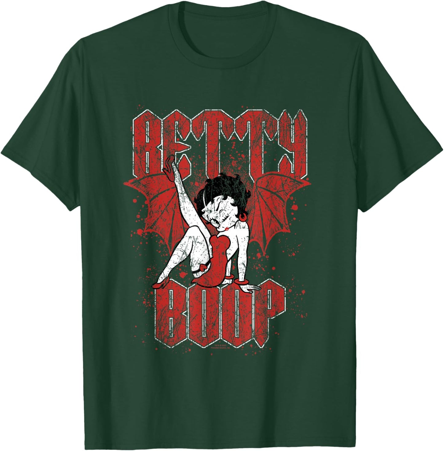 Betty Boop Betty with Wings T-Shirt - T-Shirt | Forest