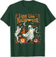 Retro Long Live Halloween Spooky Season Pumpkin Ghost T-Shirt - T-Shirt | Forest
