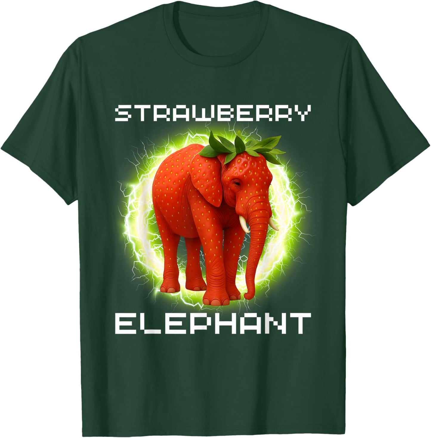 Erdbeer-Elefant Italienisches Gehirnrot-Meme-Hemd für Kinder T-Shirt - T-Shirt | Forest