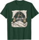 Sleeping Funny Bluetick Coonhound Artwork Design T-Shirt - T-Shirt | Forest