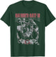 Dungeons & Dragons Baldur's Gate Distressed Floral Frame T-Shirt - T-Shirt | Forest