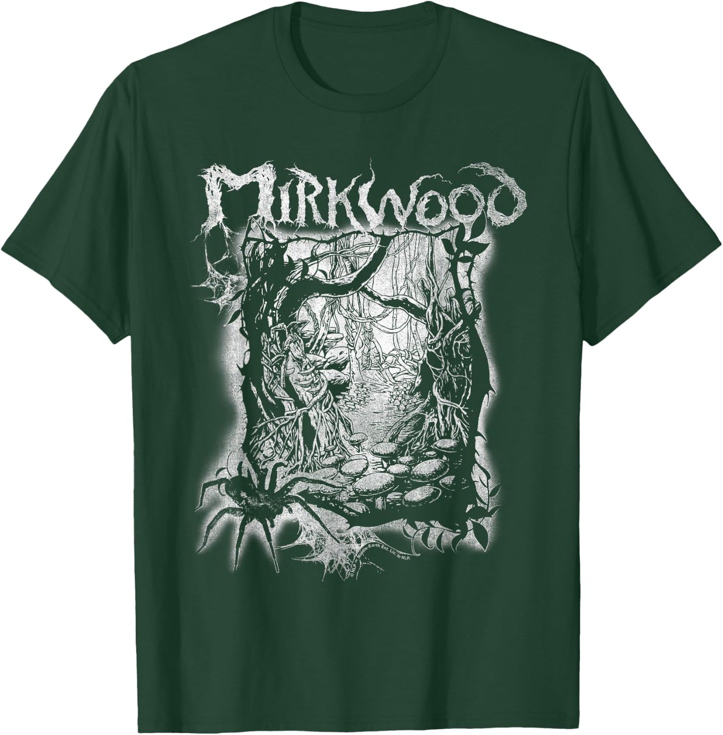 The Hobbit Mirkwood Metal Band T-Shirt - T-Shirt | Forest