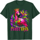 Funny Carnival Party Gift Flamingo Mardi Gras T-Shirt - T-Shirt | Forest
