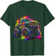 Monster Truck Coloured Monster Truck Boys T-Shirt - T-Shirt | Forest