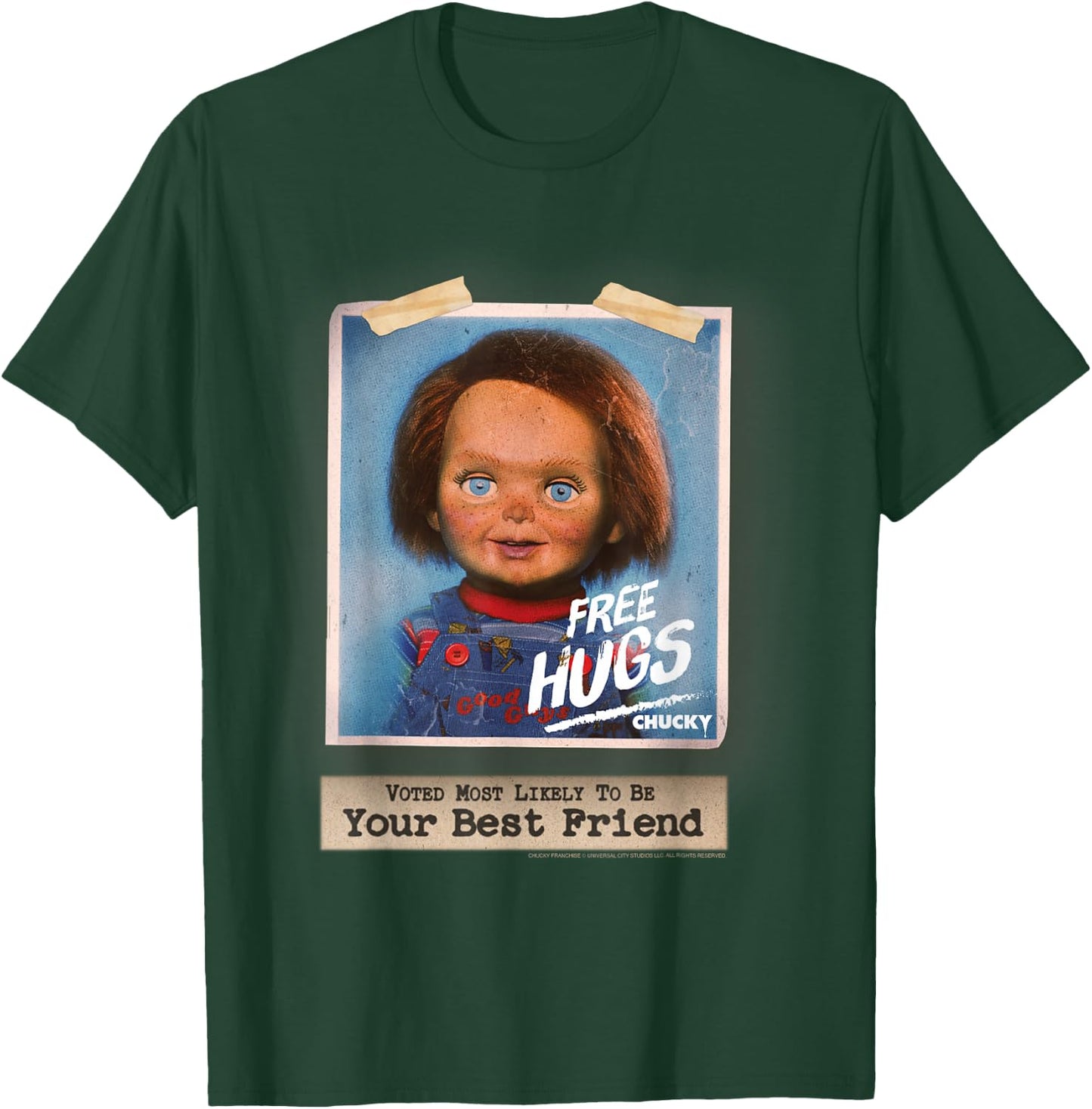 Chucky Free Hugs Vintage Style T-Shirt - T-Shirt | Forest