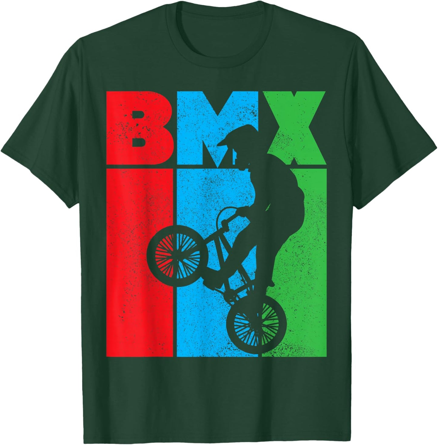 BMX Bike Bicycle BMXer Gift T-Shirt - T-Shirt | Forest