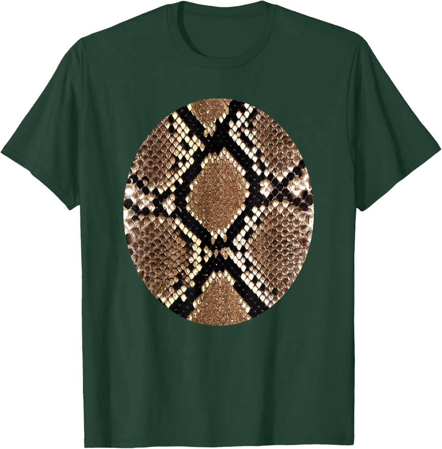 Snake Skin Costume Animal Belly Reptile T Shirt T-Shirt - T-Shirt | Forest