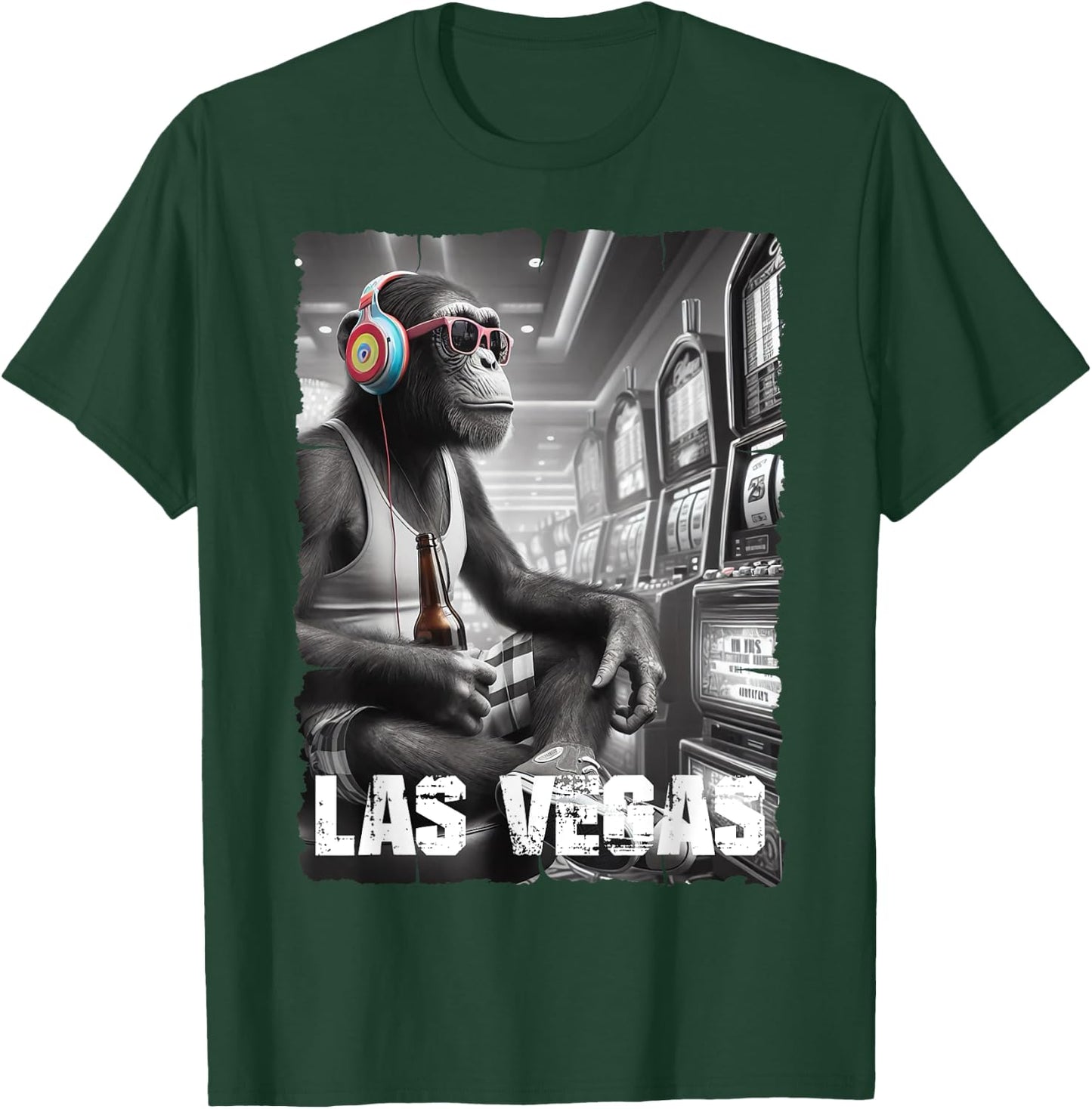 Las Vegas Casino Outfit , Slots, Spielautomat, Poker T-Shirt - T-Shirt | Forest