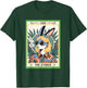 Funny Bunny Cannabis Weed Lover 420 The Stoner Tarot Card T-Shirt - T-Shirt | Forest