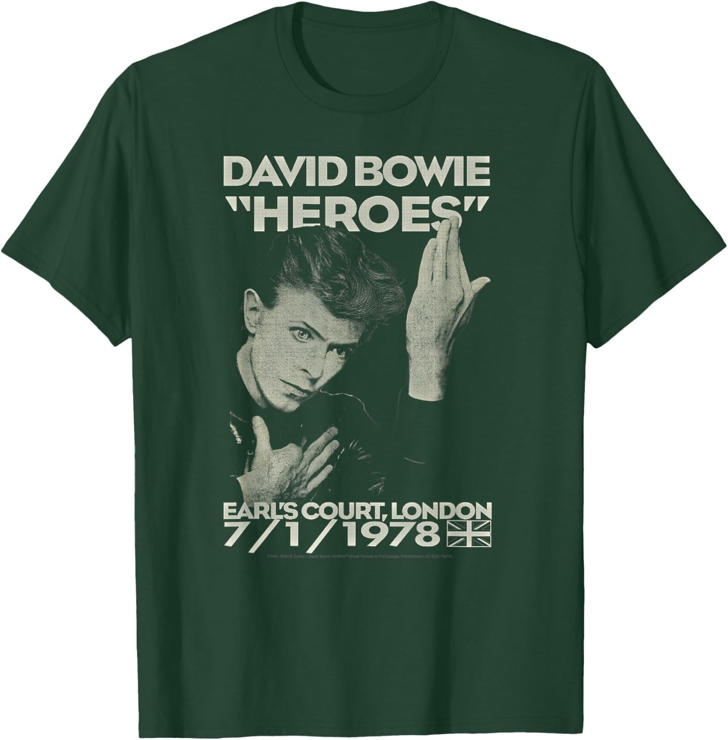 David Bowie - Court of the Count , black T-Shirt - T-Shirt | Forest