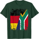 SÜDAFRIKA DEUTSCHLAND Flagge | Damen Herren Kinder Südafrika T-Shirt - T-Shirt | Forest