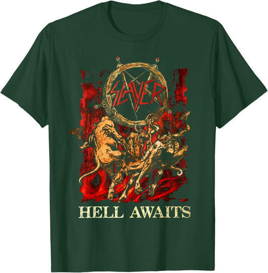 Slayer - Hell Awaits 35th Anniversary , black T-Shirt - T-Shirt | Forest