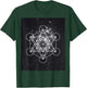 Metatron Cube Sacred Geometry and Pleiades , black, S T-Shirt - T-Shirt | Forest