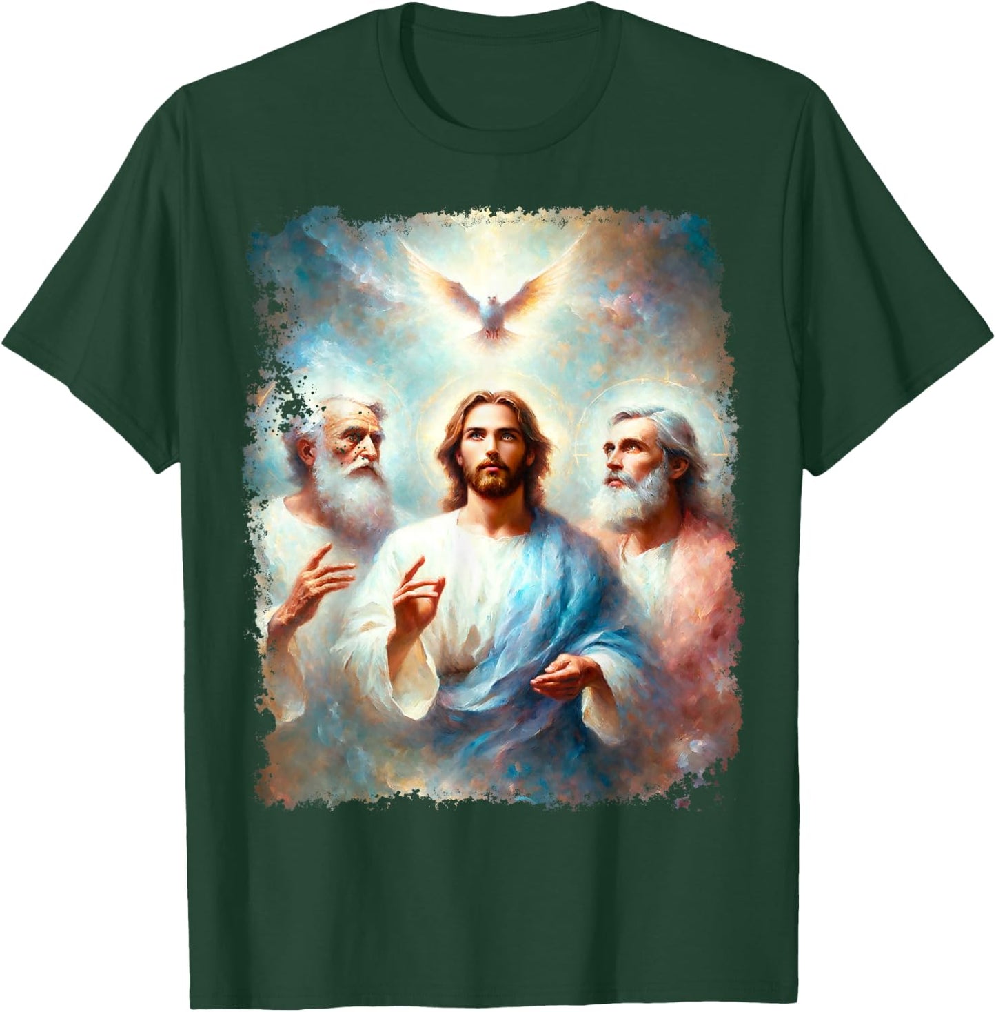 God The Father Holy Spirit Jesus Christ T-Shirt - T-Shirt | Forest