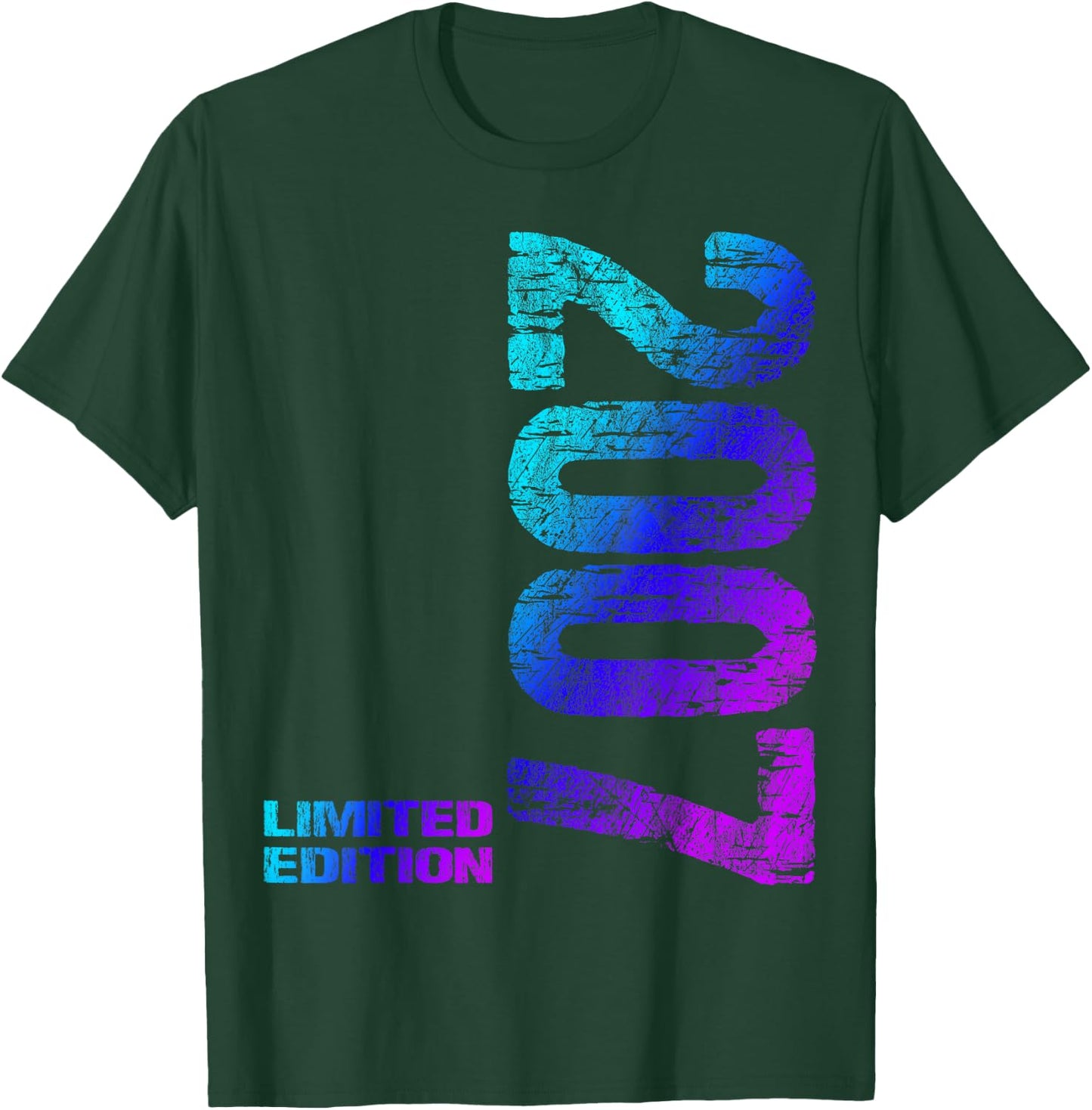 19. Geburtstag 2007 Limited Edition Junge Mädchen T-Shirt - T-Shirt | Forest
