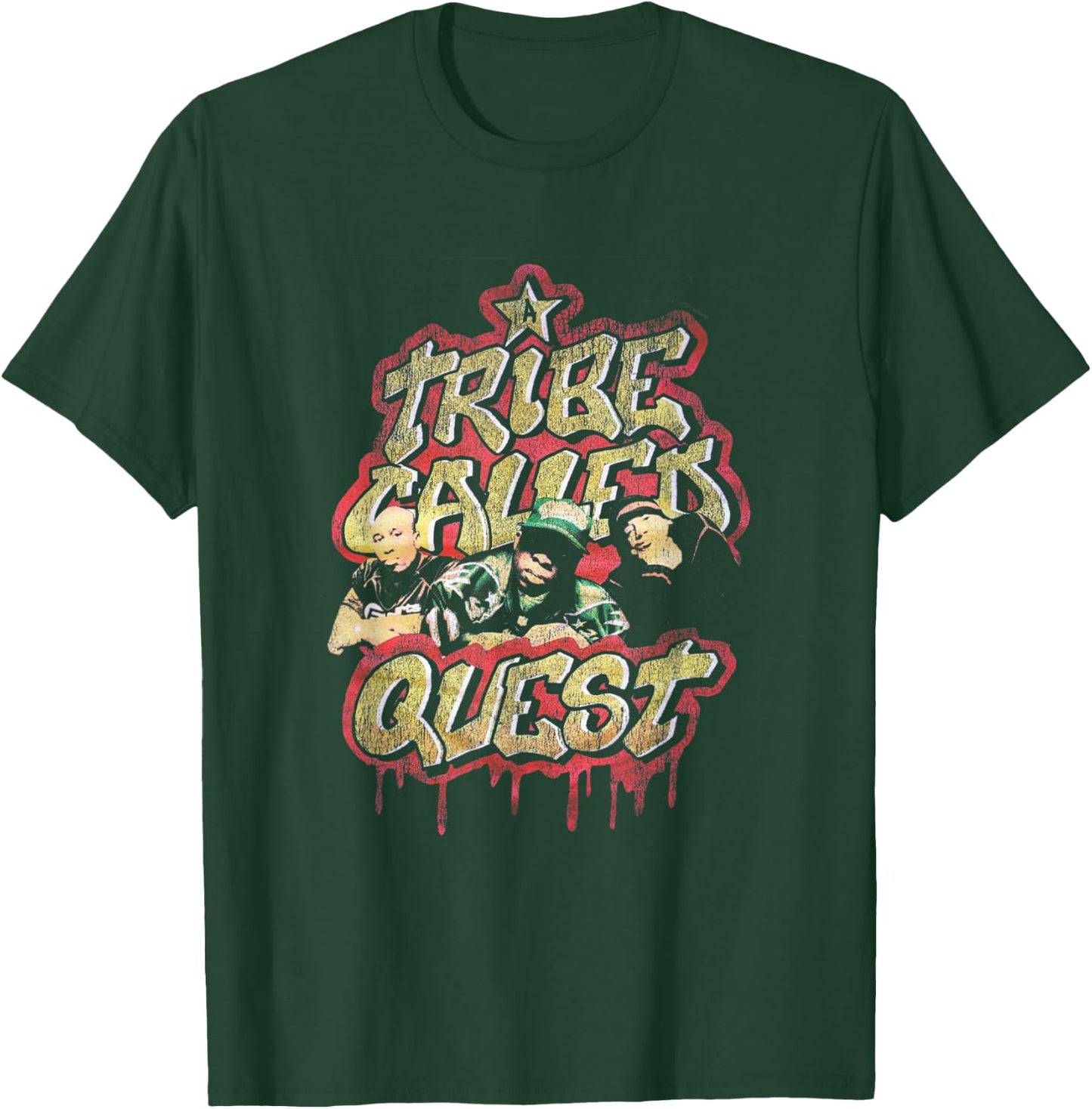 A Tribe Called Quest Graffiti T-Shirt - T-Shirt | Forest