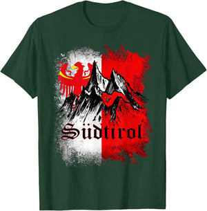 Südtirol Shirt Südtiroler Berge Südtirol Herren Damen Kinder T-Shirt - T-Shirt | Forest
