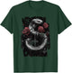 Snake with Roses and Cross - Gothic Snake T-Shirt - T-Shirt | Forest