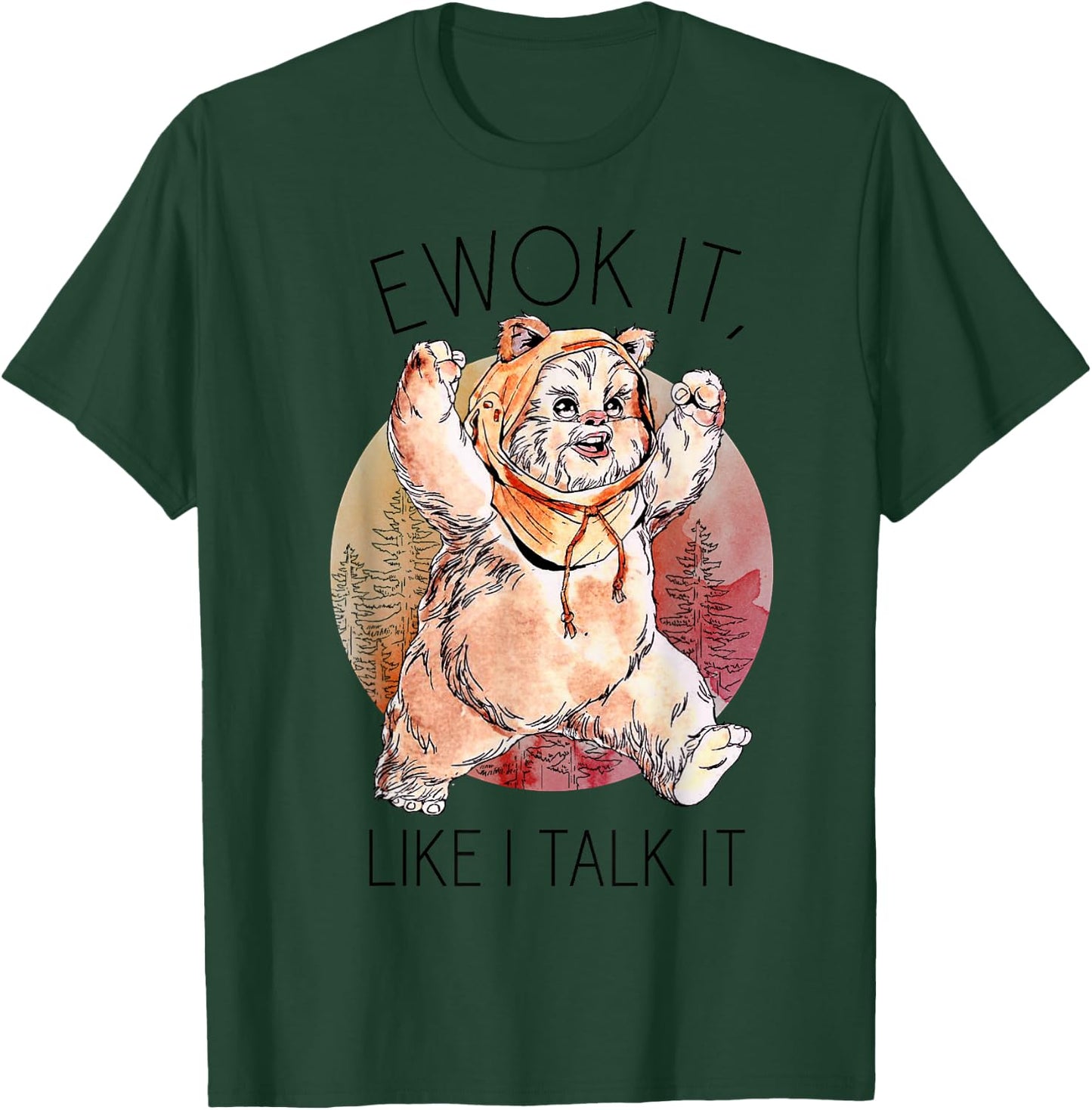 Star Wars Ewok It T-Shirt - T-Shirt | Forest