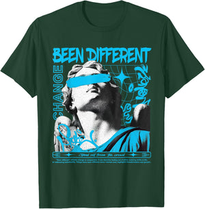Gamma Blue Black White Match T-Shirt - T-Shirt | Forest