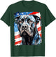 Pop Art Dog 4th of July Cane Corso T-Shirt - T-Shirt | Forest