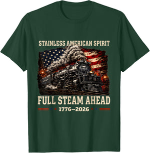 Big Boy 4014 Vintage Steam Locomotive Railroad Train Engine T-Shirt - T-Shirt | Forest