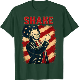 Funny Shake and Bake 4th of July Couple Matching T-Shirt - T-Shirt | Forest