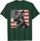 Patriotic German Shepherd Dog Shirt Fourth of July Women Men T-Shirt - T-Shirt | Forest
