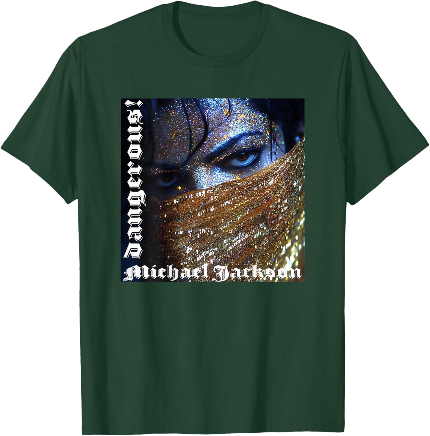 Michael Jackson 068 Back Printed T-Shirt - T-Shirt | Forest