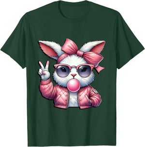 Cute Bunny Gothic Kawaii Egirl Alt Grunge Streetwear T-Shirt - T-Shirt | Forest