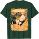 Vintage US Flag Cock Fight T-Shirt - T-Shirt | Forest