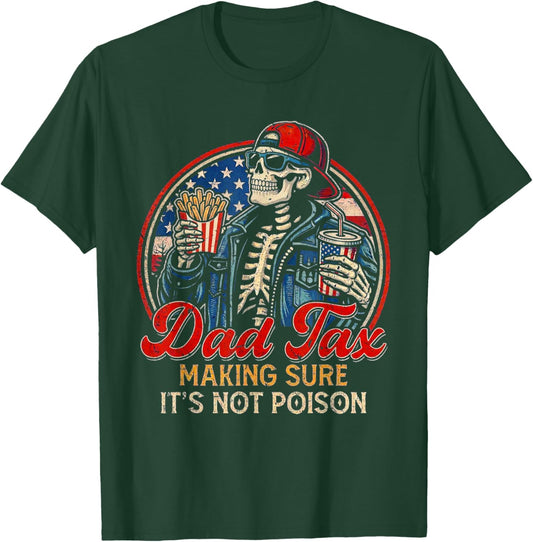 Vintage Dad Tax Definition Men Funny Father's Day T-Shirt - T-Shirt | Forest