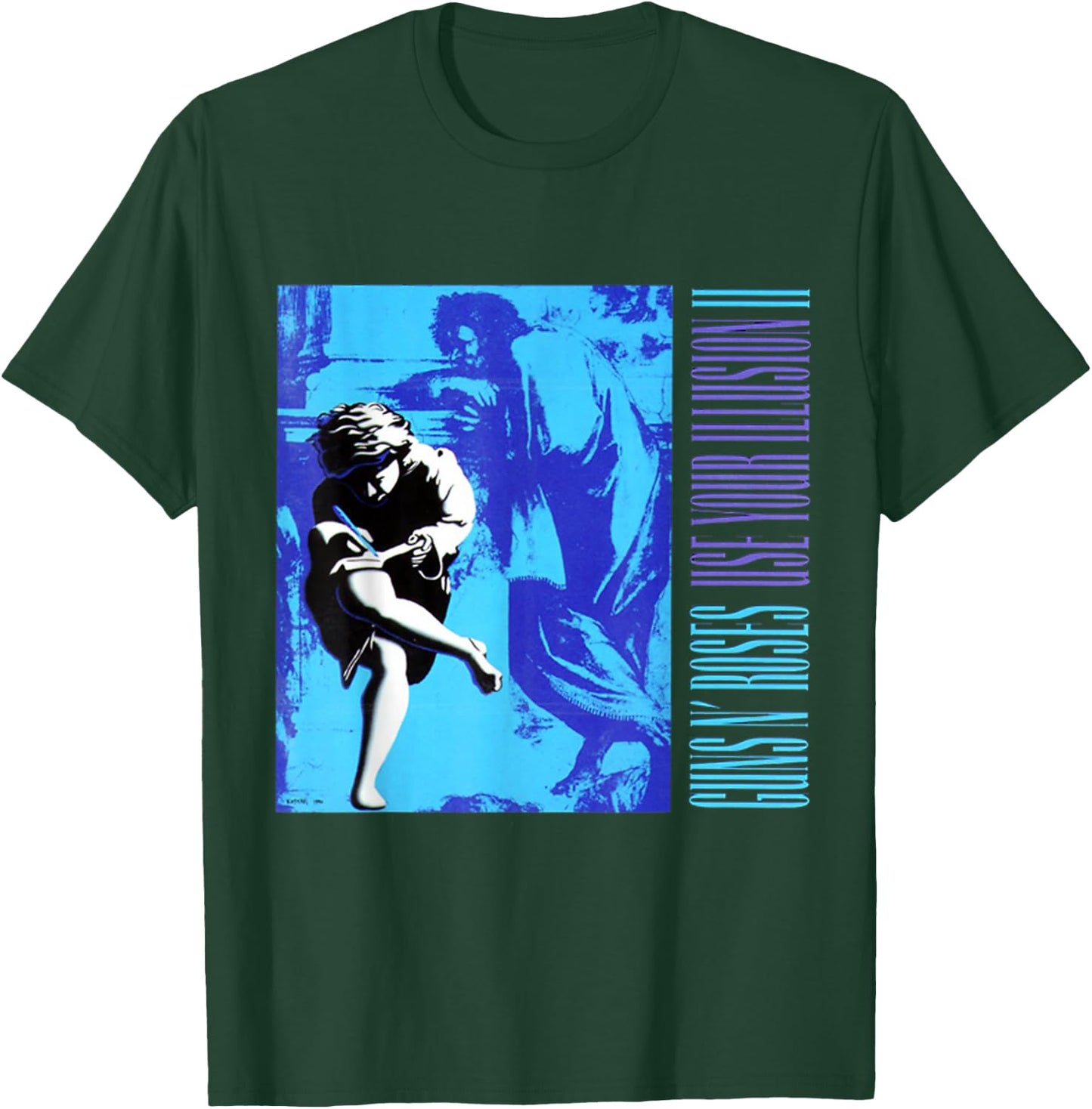 Official Guns N' Roses Use Your Illusion II , black T-Shirt - T-Shirt | Forest