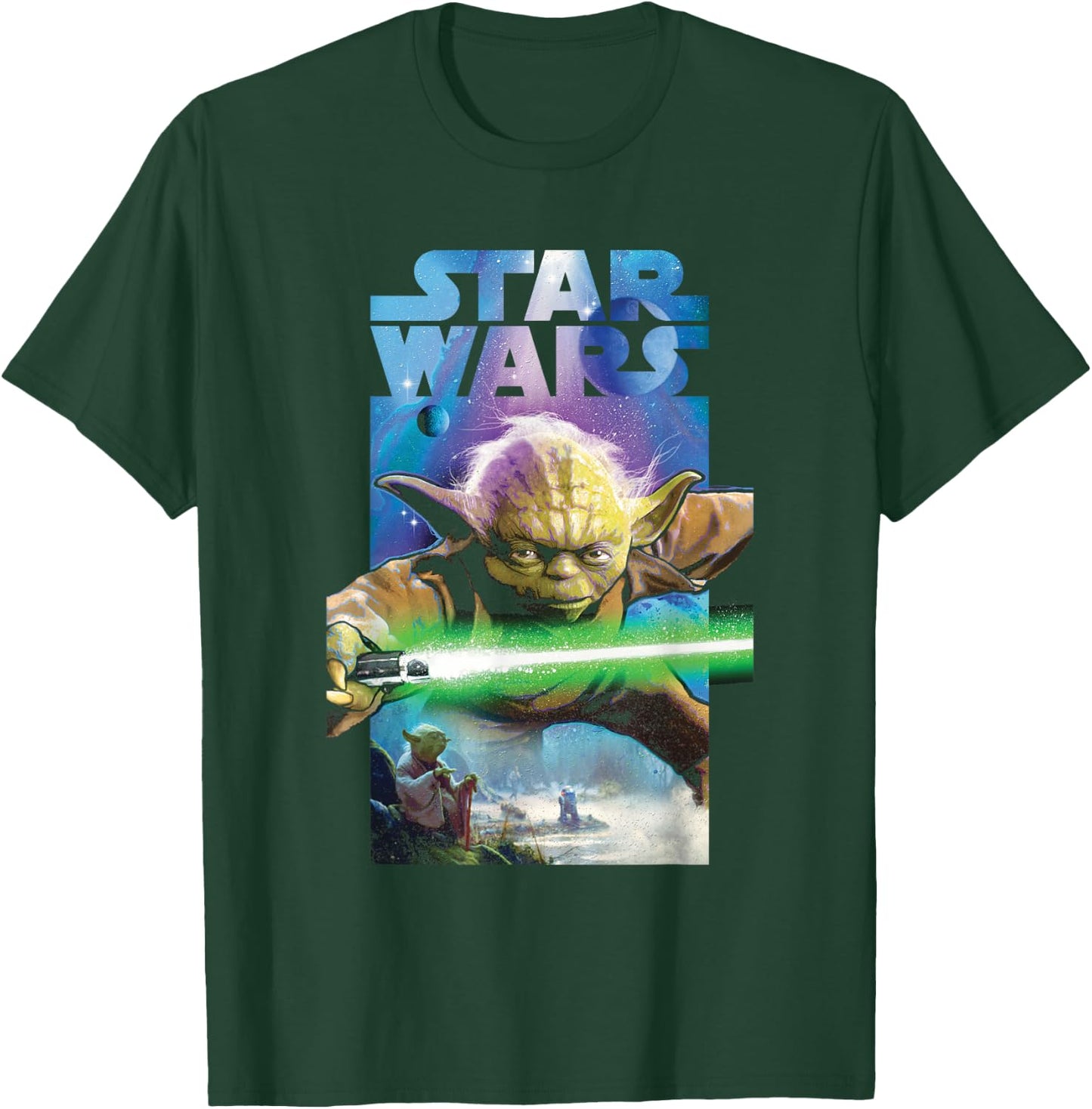 Star Wars Master Yoda Poster T-Shirt - T-Shirt | Forest