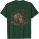 Rhinoceros Scene Graphic Artwork Rhino Design T-Shirt - T-Shirt | Forest