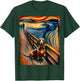 Expressionist Artsy Wiener Sausage Dog | Artistic Dachshund T-Shirt - T-Shirt | Forest