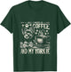 All I Need Is Coffee And My Yorkie Funny Yorkie Dog Mom Men Women Kids T-Shirt - T-Shirt | Forest