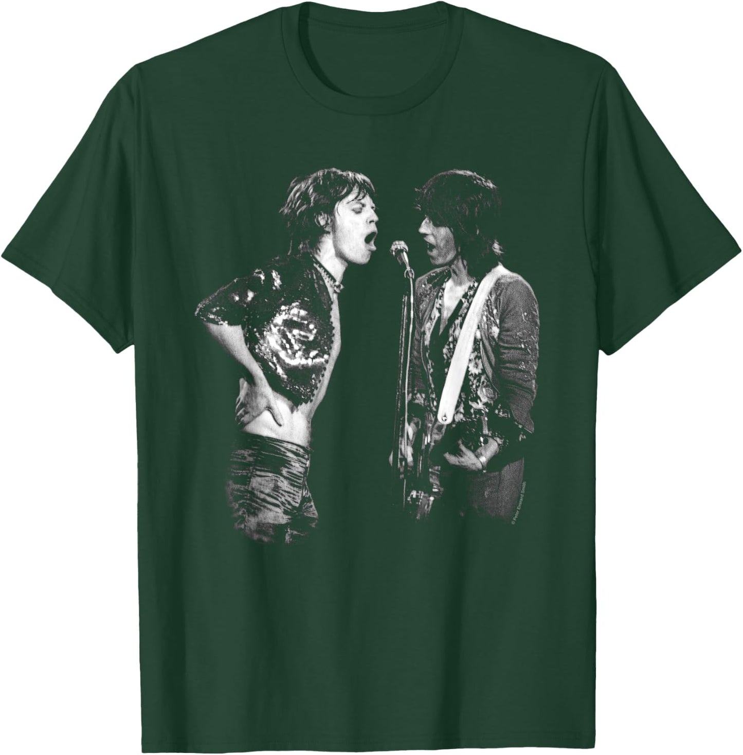 Keith Richards Mick Jagger Rolling Stones By Everard Smith T-Shirt - T-Shirt | Forest